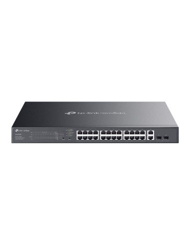 Switch 28 Porte Gigabit Easy Managed con 24 Porte PoE+
