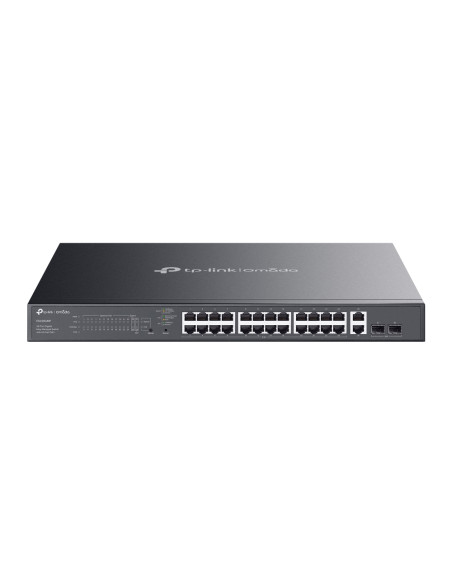Switch 28 Porte Gigabit Easy Managed con 24 Porte PoE+