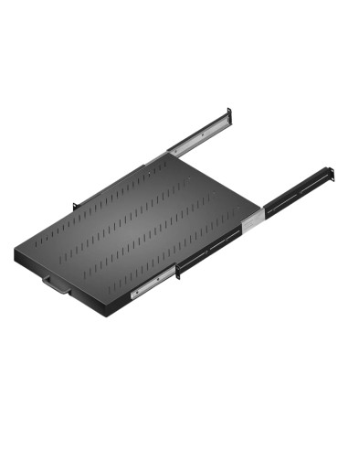 Mensola per Rack 19'' Estraibile 720 mm Nera