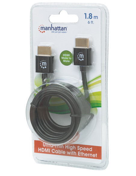 Cavo HDMI&trade High Speed con Ethernet Ultra Sottile 1