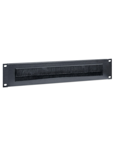 Pannello Passacavi 19'' con Spazzola 2U