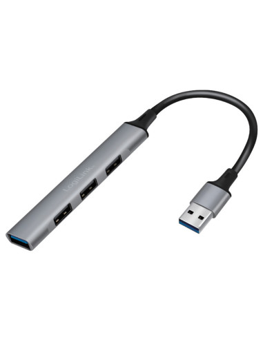 Hub USB 3.2 Gen1 Ultra Slim a 4 Porte Ingresso USB-A