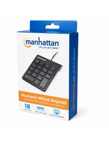 Tastierino Numerico USB 18 tasti