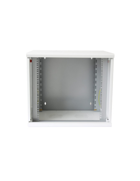 Armadio Rack 19'' a muro 16 unit&agrave sezione unica prof. 500mm Bianco