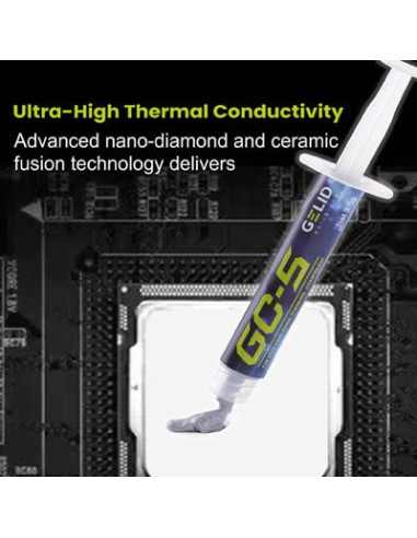 Pasta Termoconduttiva GC-5 per Dissipatori di Calore 3