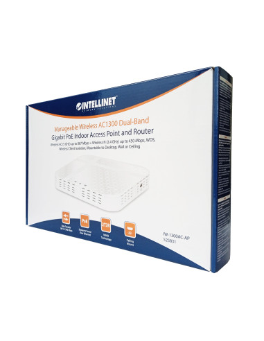 Wireless Access Point / Router PoE Gigabit dual-band AC1300