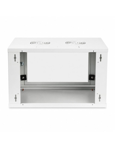 Armadio Rack 19'' a muro 6 unit&agrave prof. 320 Grigio Assemblato