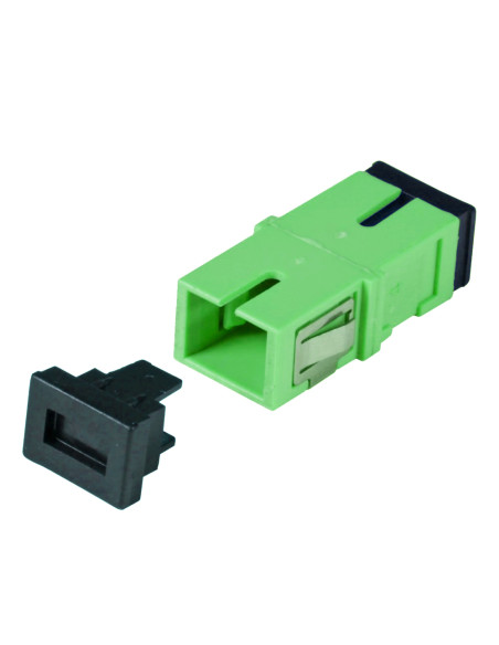 Adattatore a Bussola Keystone SC Simplex Senza Flangia Monomodale OS2 Verde