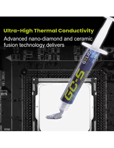 Pasta Termoconduttiva GC-5 per Dissipatori di Calore 3
