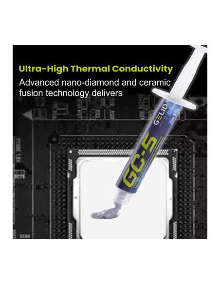 Pasta Termoconduttiva GC-5 per Dissipatori di Calore 3