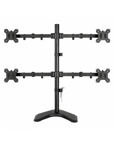 Supporto da Scrivania per 4 Monitor 13-27'' con base