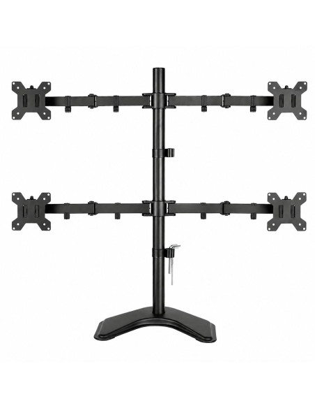 Supporto da Scrivania per 4 Monitor 13-27'' con base