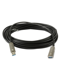 Cavo Ottico Attivo USB 3.2 SuperSpeed Active Optical Cable USB A M/F 30m Nero 2