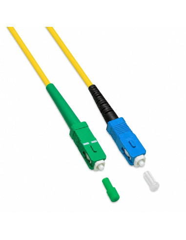 Cavo Fibra Ottica Monomodale OS2 SC-APC/SC-UPC 9/125 5m