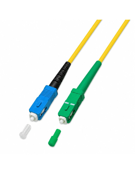 Cavo Fibra Ottica Monomodale OS2 SC-APC/SC-UPC 9/125 15m