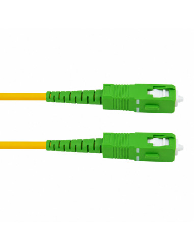 Cavo Fibra Ottica Monomodale OS2 SC/APC a SC/APC 9/125 G657.A2 15m