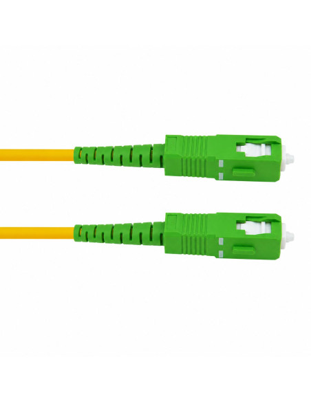 Cavo Fibra Ottica Monomodale OS2 SC/APC a SC/APC 9/125 G657.A2 15m