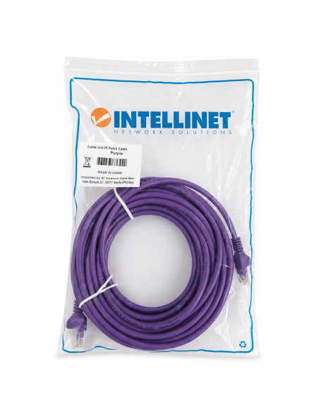 Cavo di rete Patch CCA Cat. 5e Viola UTP 10 mt