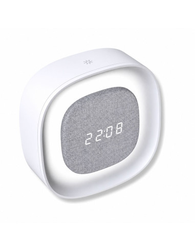 Sveglia Wireless Multifunzione con Luce Notturna Regolabile