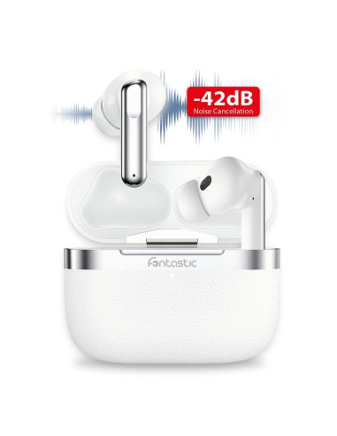 Cuffie Auricolari BT 5.4 TWS con Hybrid ANC + ENC 6 Microfoni Custodia USB-C&trade e Ricarica Wireless