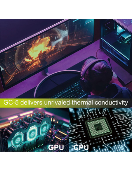 Pasta Termoconduttiva GC-5 per Dissipatori di Calore 3