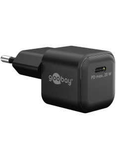 Alimentatore Caricatore Rapido USB-C&trade PD GaN Nano 20W 3A Nero