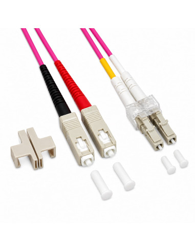 Cavo Fibra Ottica Multimodale OM4 SC/LC 50/125 2 m