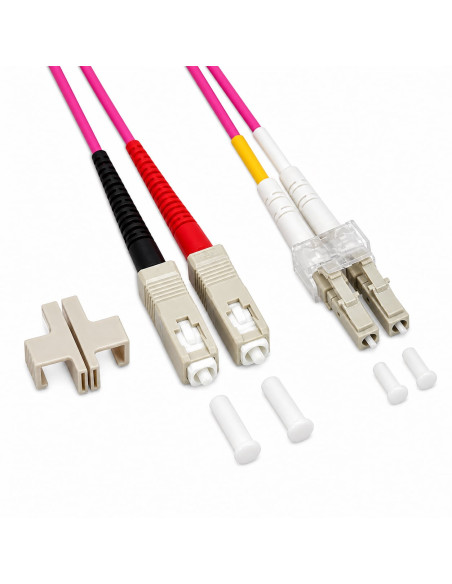 Cavo Fibra Ottica Multimodale OM4 SC/LC 50/125 2 m
