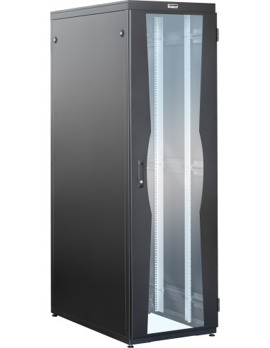 Armadio NetRack 19'' 600x600 42 Unit&agrave Nero da Assemblare