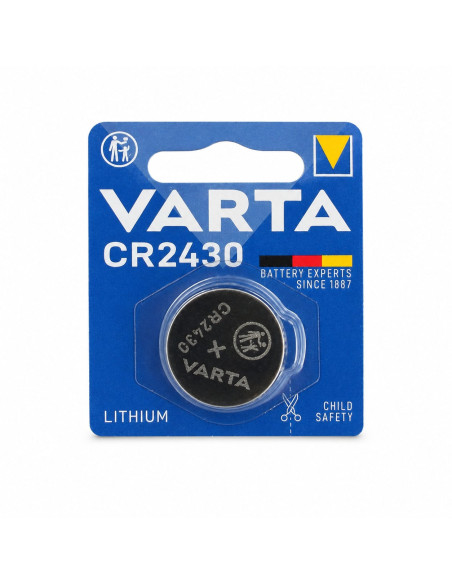 Batteria a bottone Litio CR2430 (blister 1 pz)