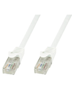 Cavo di rete Patch in CCA Cat.6 Bianco UTP 1m