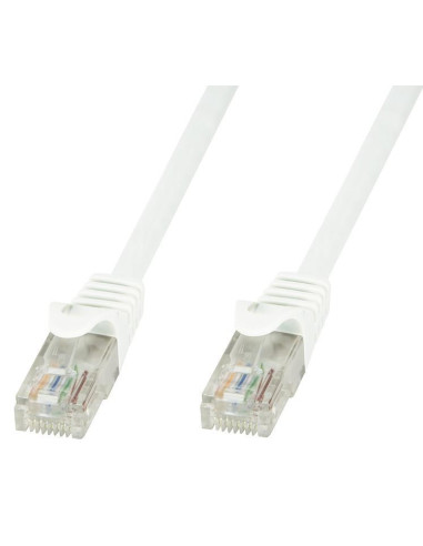 Cavo di rete Patch in CCA Cat.6 Bianco UTP 1m