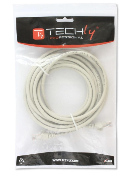 Cavo di rete Patch in CCA Cat.6 Bianco UTP 1m