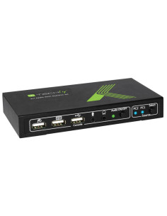 KVM switch 2x1 con USB e HDMI 4K 2