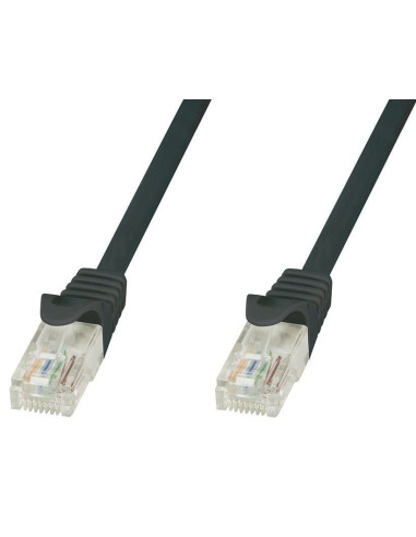 Cavo di Rete Patch in Rame Cat.6 Nero UTP 1
