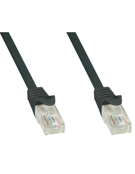 Cavo di Rete Patch in Rame Cat.6 Nero UTP 1