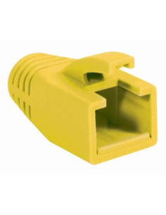 Copriconnettore per Plug RJ45 Cat.6 8mm Giallo