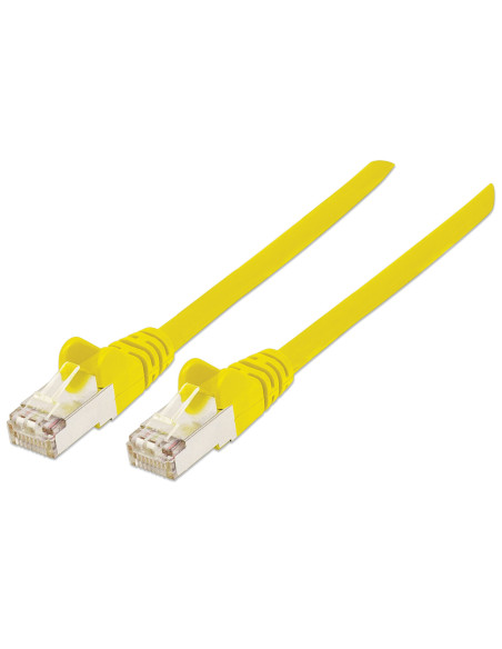 Cavo Patch Cat.7 Plug RJ45 6A S/FTP LSZH 15m Giallo