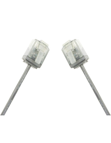 Cavo di rete Patch in Rame Ultra Slim Cat.6 Grigio UTP 0