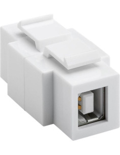 Adattatore Keystone USB2.0 A/B Installabile in Entrambi i Lati 2