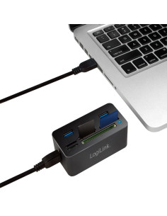 Hub USB 3.2 con lettore di schede di memoria 2