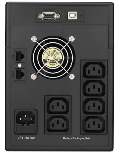 Gruppo di Continuit&agrave UPS E2 1500VA LCD Line Interactive Onda Sinusoidale