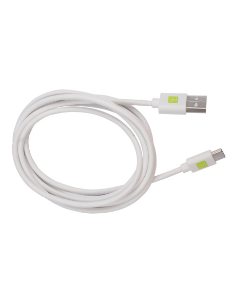 Cavo USB A Maschio 2.0 / USB-C&trade Maschio 2m Bianco