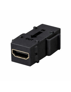 Accoppiatore Keystone HDMI&trade con Ripetitore Nero