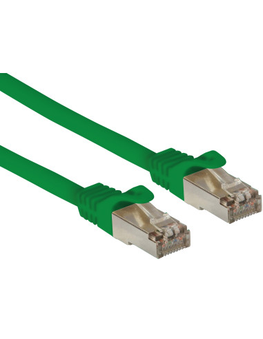 Cavo di Rete Patch in Rame Cat. 6A SFTP LSZH 1 m Verde