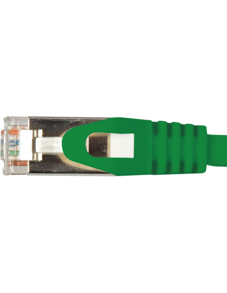 Cavo di Rete Patch in Rame Cat. 6A SFTP LSZH 1 m Verde