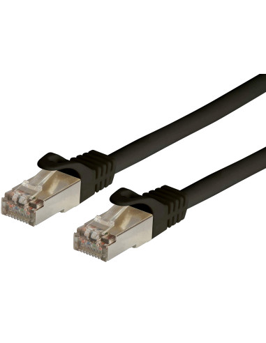 Cavo di Rete Patch in Rame Cat. 6A SFTP LSZH 5 m Nero