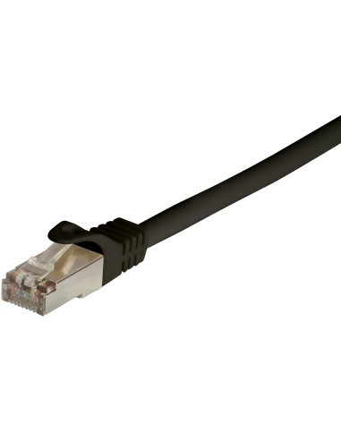 Cavo di Rete Patch in Rame Cat. 6A SFTP LSZH 5 m Nero