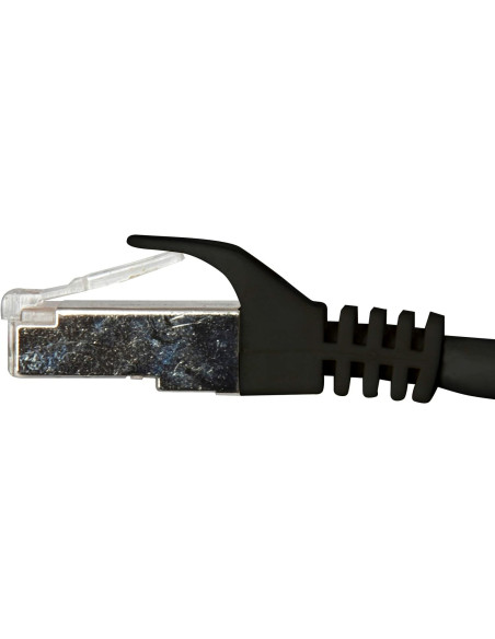 Cavo di Rete Patch in Rame Cat. 6A SFTP LSZH 5 m Nero