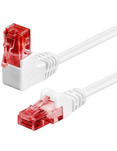 Cavo di rete Patch Connettore Angolato 90&deg CCA Cat.6 UTP 0